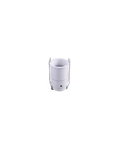 CEILING LAMP - CHROME-PLATED METAL - CLEAR ACRYLIC CRYSTALS