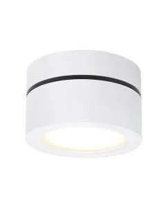 ENGELBERT SUSPENSION LAMP - METAL BLACK MATT - TEXTILE WHITE