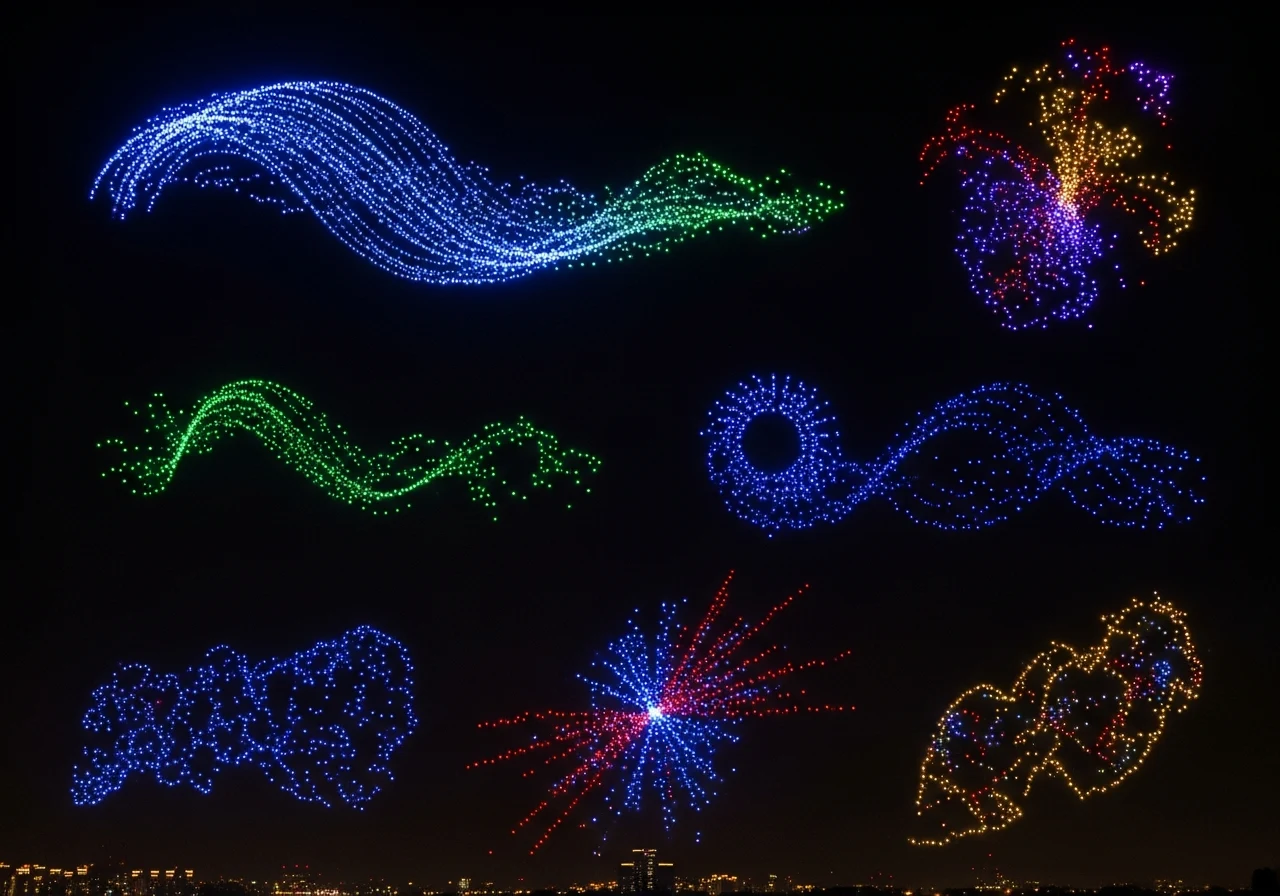 DRONE LIGHT SHOWS