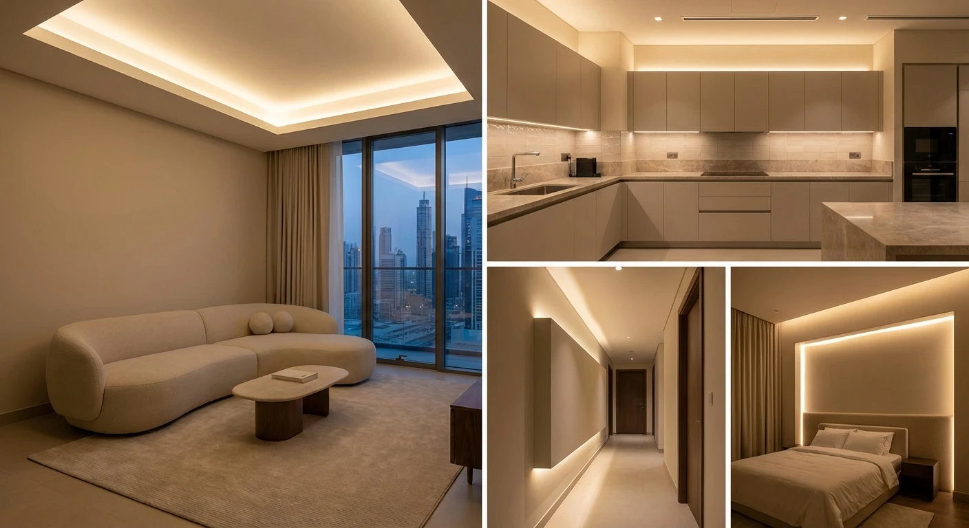 LED Strip Lights Complete Installation Guide: Cove Lighting, Under-Cabinet & More